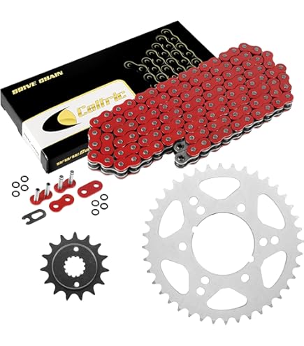 6/3 YO3様　1台 Amazon.com: Caltric Green O-Ring Drive Chain & Sprockets Kit