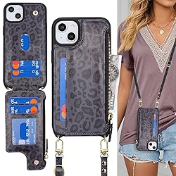 Cavor for iPhone 14 Plus Case with Card Holder,for