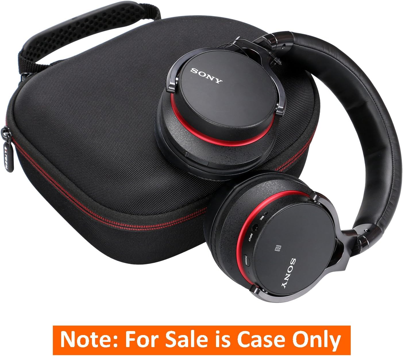 LTGEM Hard Headphone Case Travel Storage Bag for Sony, Audio-Technica, Xo Vision, Behringer, Beats, Photive, Philips, Bose, Maxell, Panasonic and More-Black: Electronics