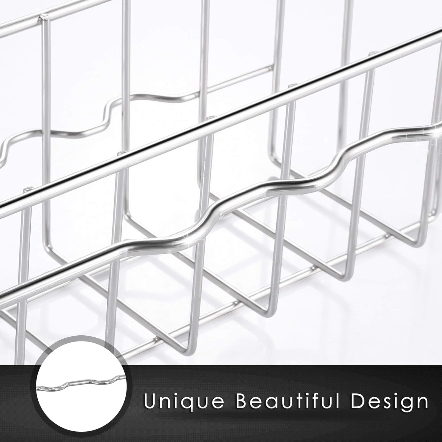 Kitchen In Sink Caddy 2 In 1 Adhesive Kitchen Sink Sponge Holder Kitchen Sink Storage Organizer Dish Cloth Hanger Stainless Steel Kitchen Sink Organization Basket For Sponges Dishcloth Kitchen Dining Storage Organization