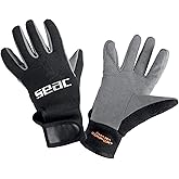 SEAC Amara Comfort 1.5mm Neoprene Diving Gloves for Scuba Diving and Freediving
