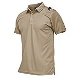 MAGCOMSEN Polo T Shirts for Men Performance Short