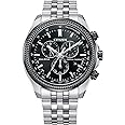 Citizen Men's Eco-Drive Classic Chronograph Watch in Stainless Steel with Perpetual Calendar, Tachymeter