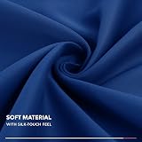 Deconovo Eyelet Blackout Curtain 200x280 Royal Blue OEKO-TEX view 7
