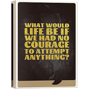 SIGNWIN Canvas Wall Art What Would Life Be...