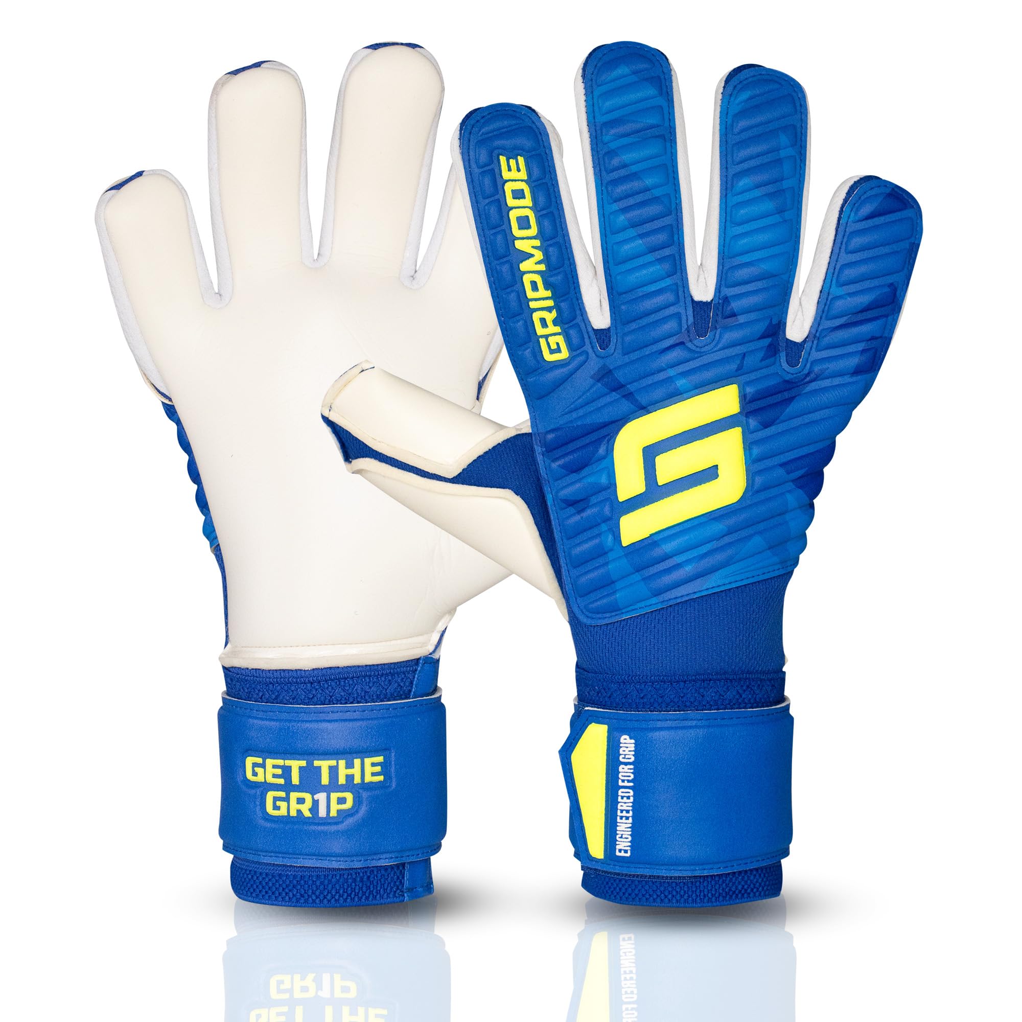 Keeper Gloves Adult GRIPMODE Aqua Hybrid Goal And Child With