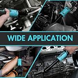 DURATECH 12V Extended Cordless Ratchet Wrench 3/8in 60Nm 180RPM Kit view 9