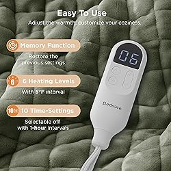 Bedsure Electric Blanket Full Size - Quilted Heated