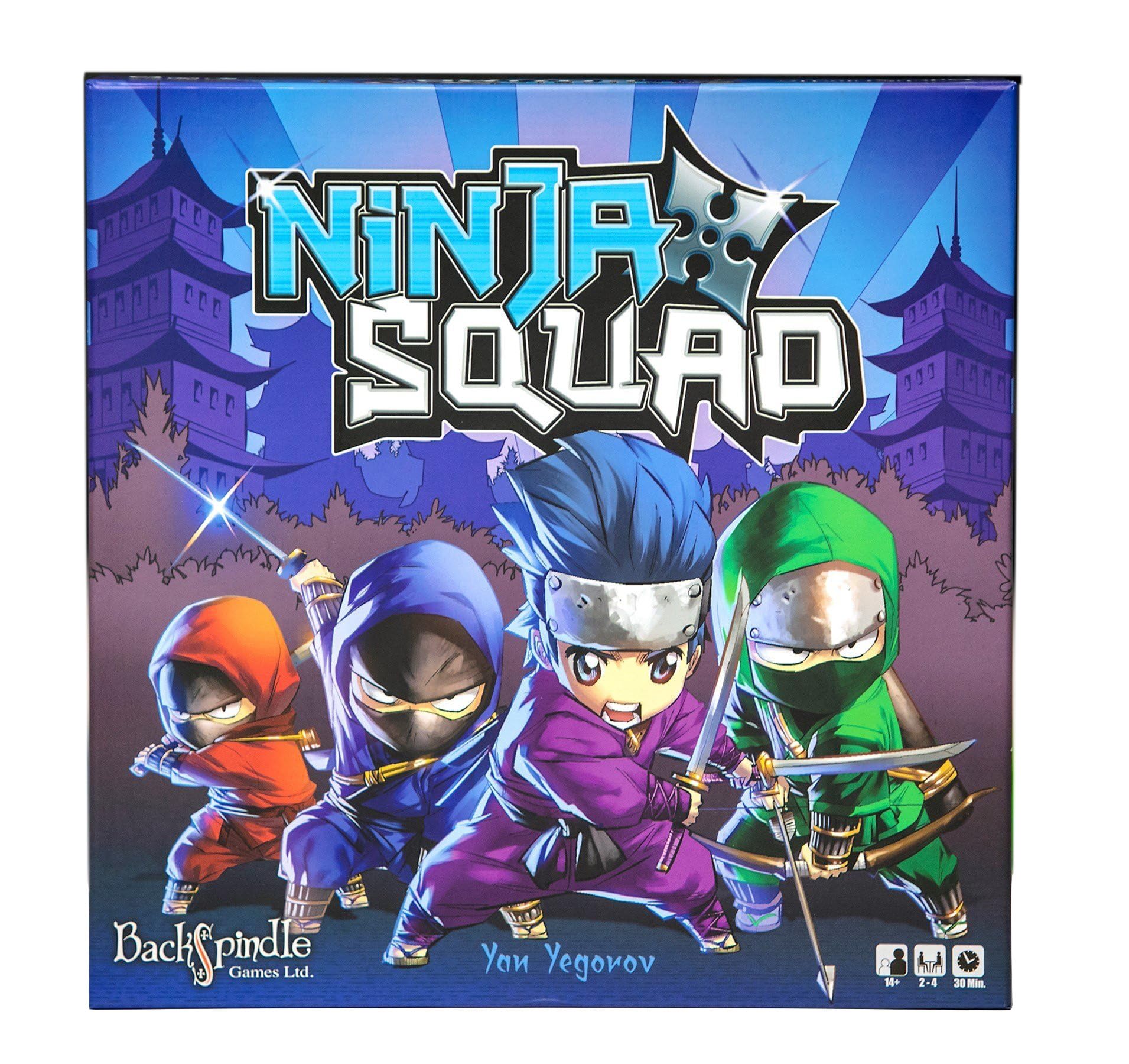 Backspindle Games BSG1802 Ninja Squad, Mixed Colours