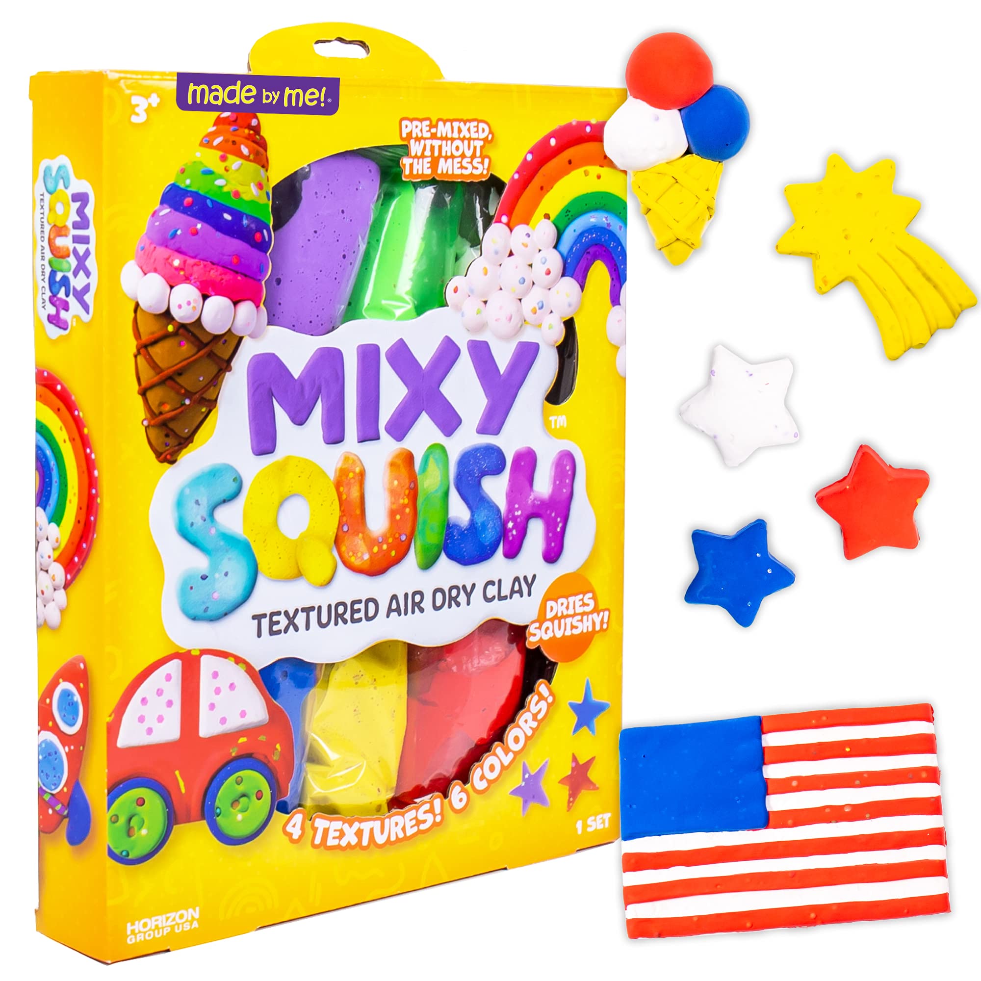 Rainbow modelling clay assorted Pk12