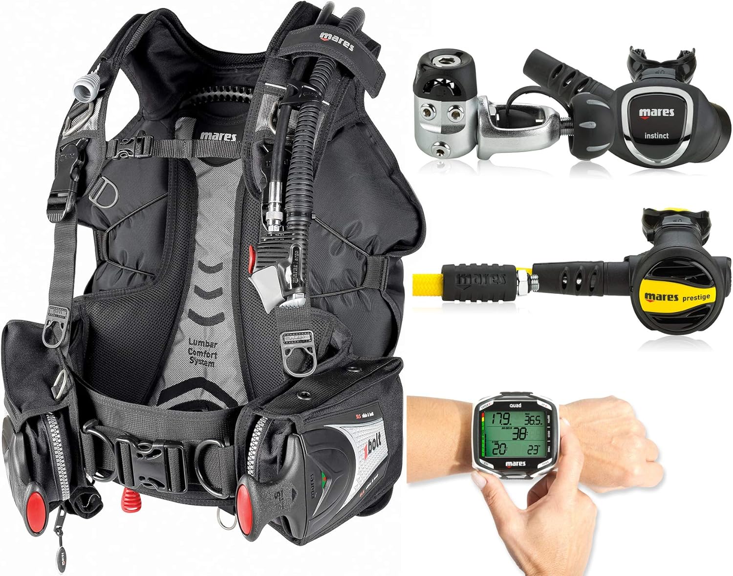 scuba gear complete system package