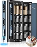 VIGRUE Mini Electric Screwdriver Set, 400RPM