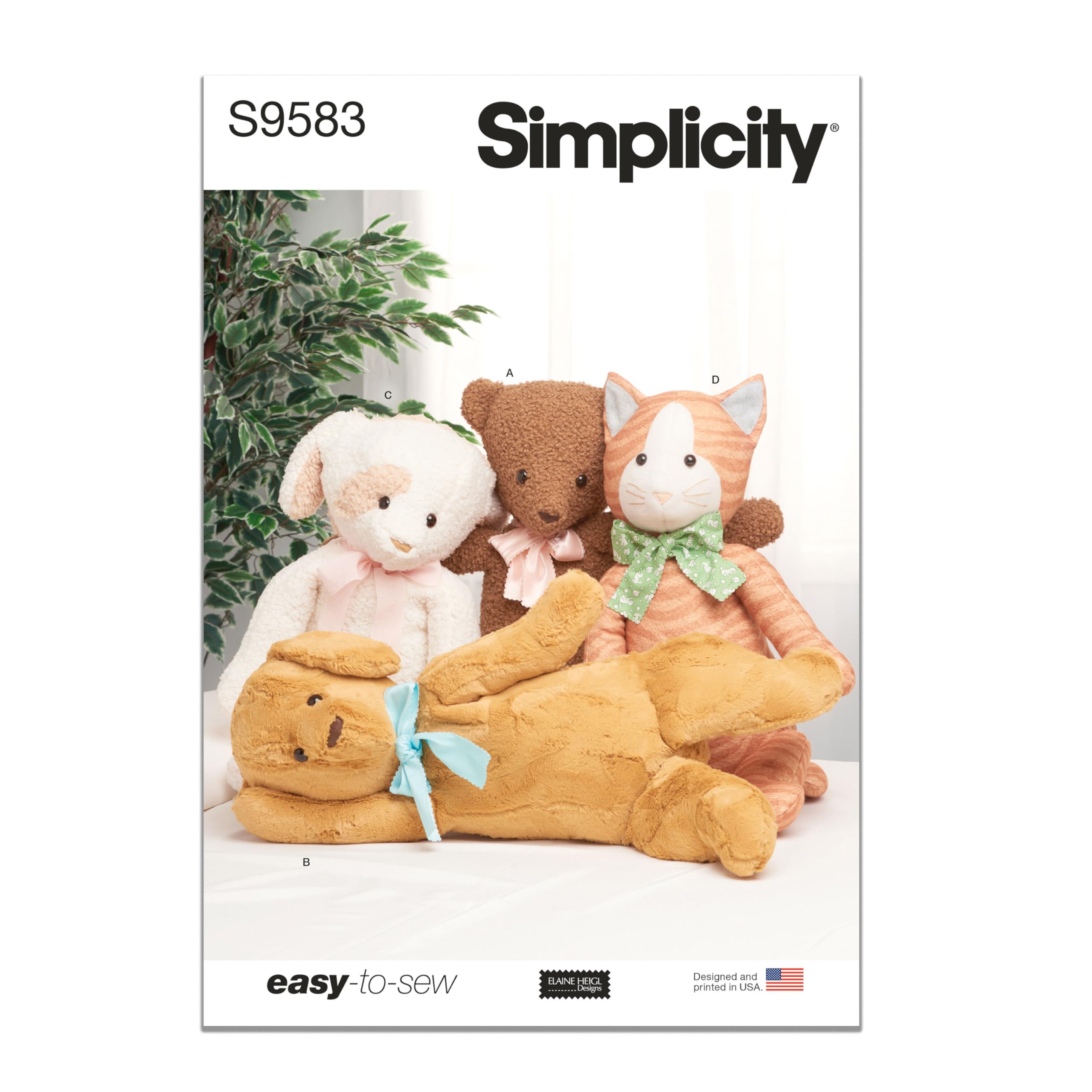 Simplicity SS9583OS UNDEFINED Stuffed Craft OS (One Size Only)