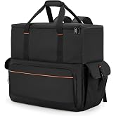 Trunab Computer Desktop Tower Carry Case for ATX/M-ATX, PC Travel Backpack | Fits Keyboard, Mouse, Cables &amp; Earphones, Padded Protection For Desktop PC, Bag Only