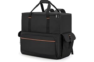 Trunab Computer Desktop Tower Carrying Case, PC Backpack for Computer Main Processor Case, Keyboard, Cable and Mouse, Earphon