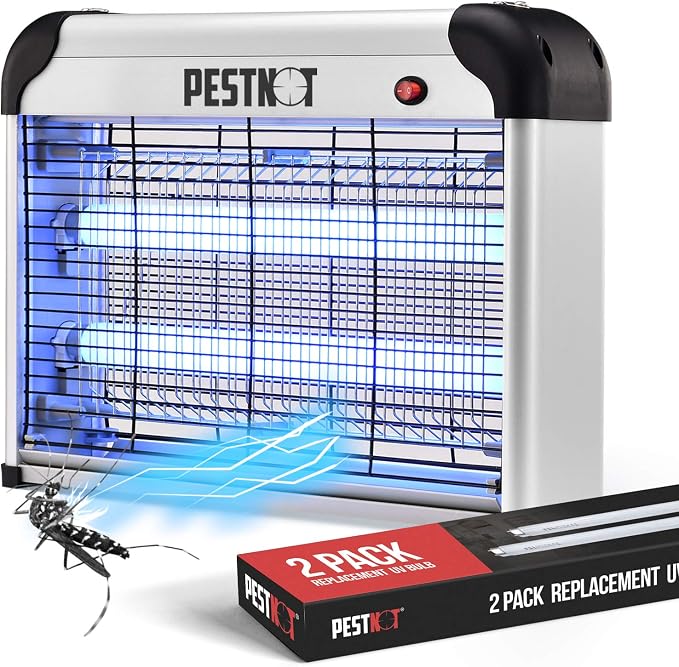Pestnot 20W Electronic Indoor Bug Zapper 2020 Upgraded, Insect Killer