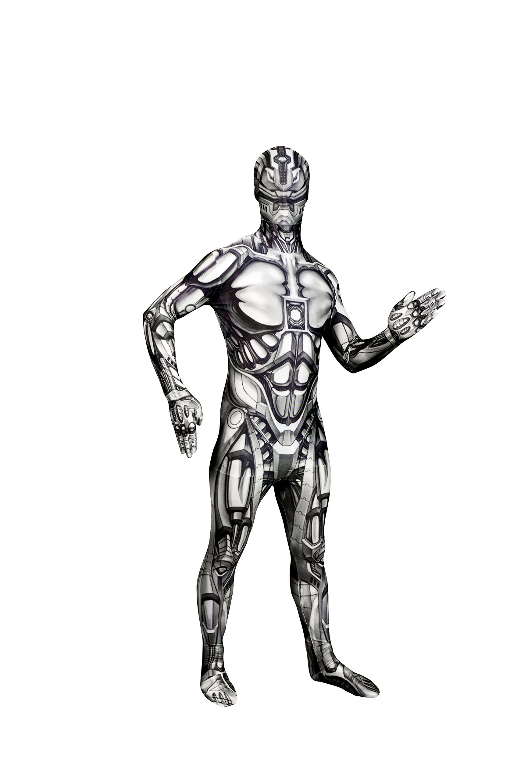 Morphsuits Official Adults Android Robot Monster Fancy Dress Costume - XX-Large