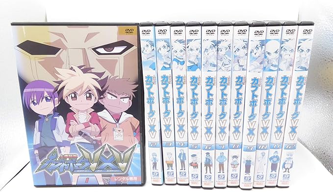 Amazon Co Jp 人造昆虫 カブトボーグ V V マーケットプレイスｄｖｄセット 全12巻 第1話 第52話 最終話 セット レンタル落ち Dvd ブルーレイ