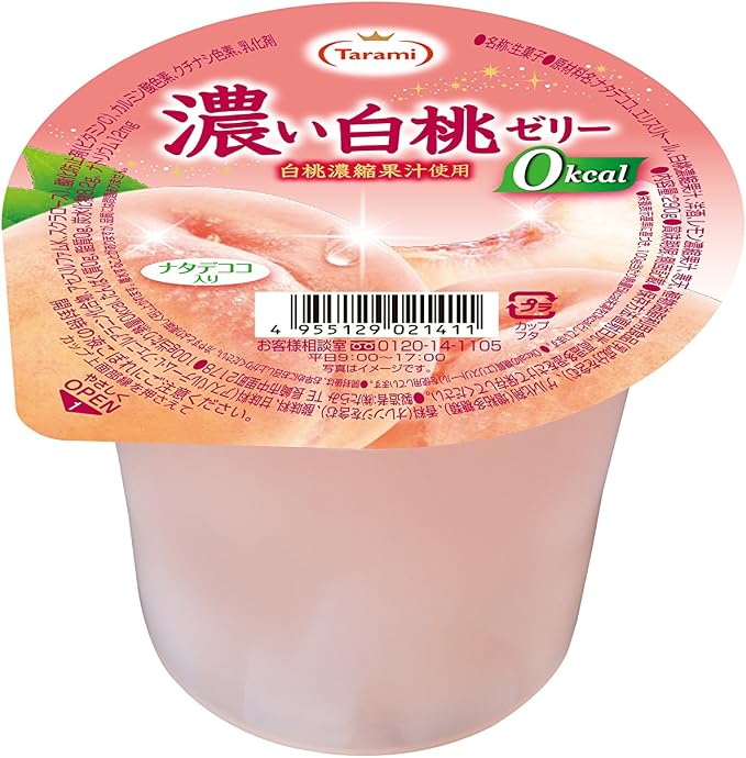 Amazon たらみ 濃い白桃ゼリー 0kcal 290g X 6個 たらみ ゼリー 通販