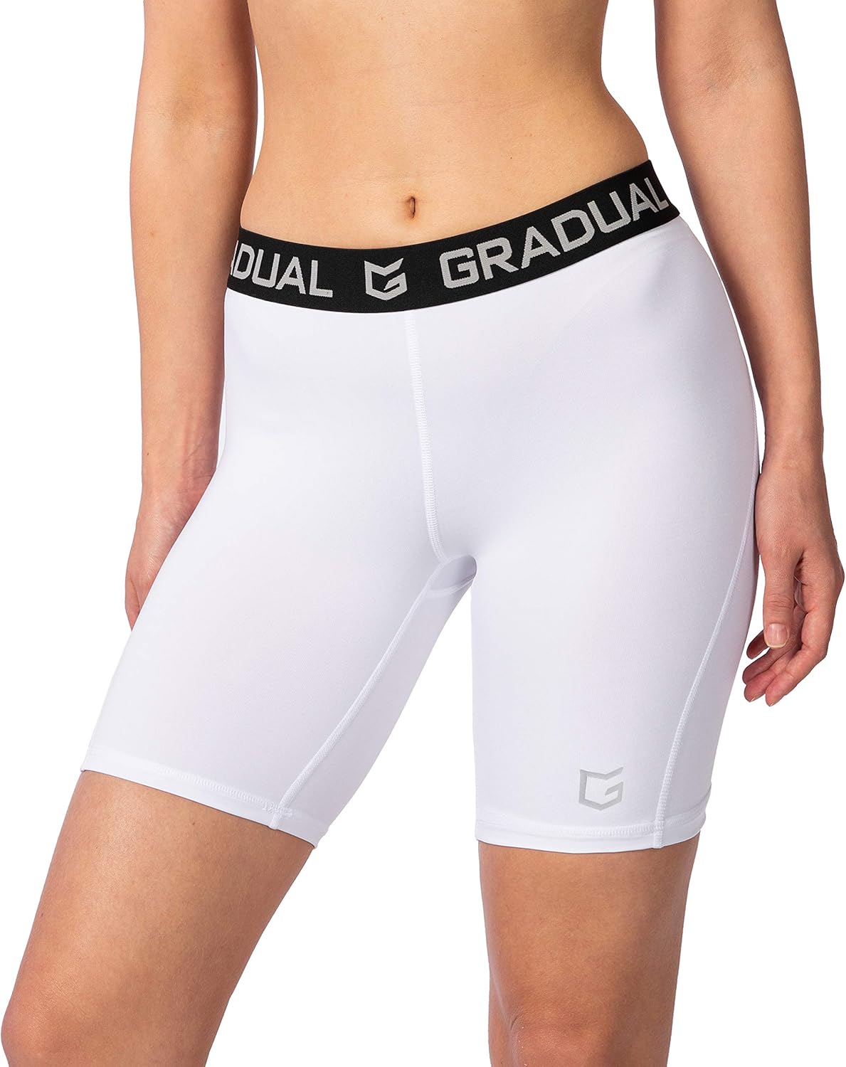 Women's Spandex Compression Volleyball Shorts 3" /7