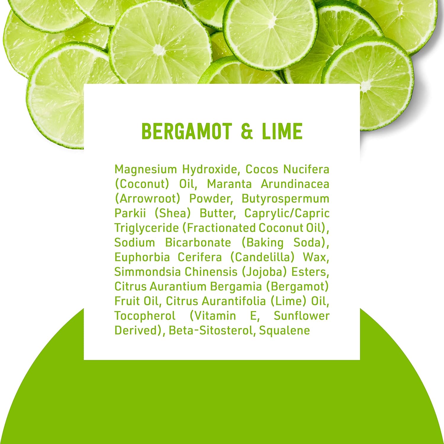 Schmidt's Aluminum Free Natural Deodorant For 24 Hour Odor Protection and Freshness, Bergamot + Lime Vegan, Certified Cruelty Free, 3.25 oz : Beauty