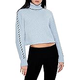 Forever 21 Womens Whipstitched Turtleneck Sweater