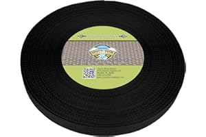 Country Brook Design - 1 Inch Polypropylene (Polypro) Lightweight Webbing - 27 Vibrant Colors