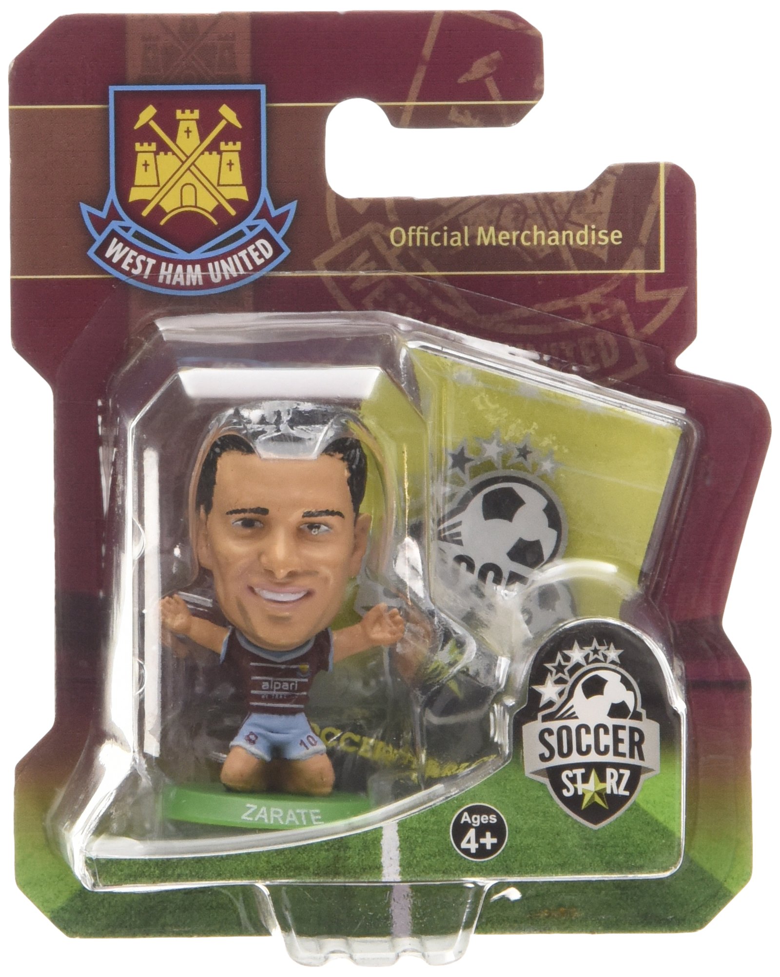 SoccerStarz West Ham Mauro Zarate Home Kit