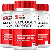 (3 Pack) Sweet Relief Glycogen Support for Joints Blood Vessel Cleaner Releaf, Sweetrelief Glycogen Support Supplement Capsules, Glucogen O Neil Glyco Optimizer Cleanse Control Restore (180 Capsules)