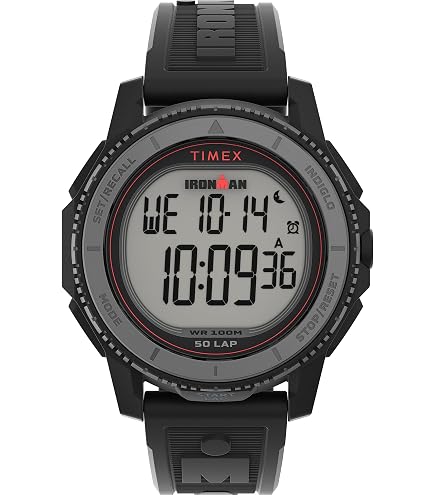 Amazon.com: Timex Men's Ironman Triathlon Adrenaline Ana-digi 46mm