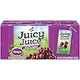 Juicy Juice Grape Juice Single Serve Fun Box, 33.84 Fluid Ounce -- 5 per case.