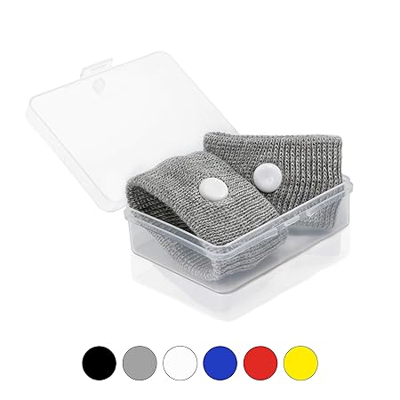 Akupressur Armband gegen Übelkeit (2 Stück) Anti-Übelkeit Armbänder gegen Reise- und Schwangerschaftsübelkeit | Akupressurban