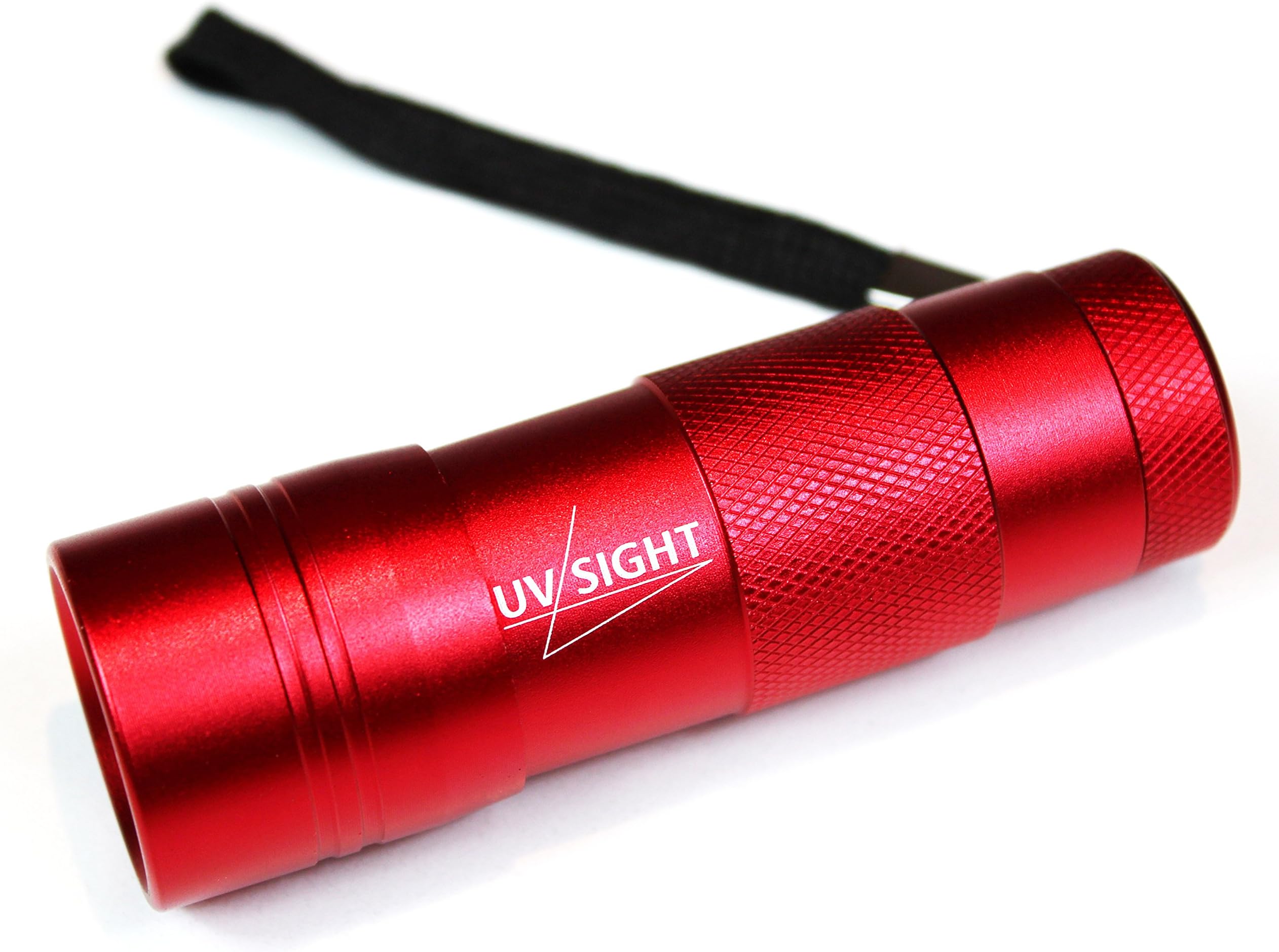 Blacklight UV Flashlight | Red Case | UV Sight® Locate Scorpions, Cat, Dog & Rodent Stains. The Best 12 LED Ultra Violet Flashlight to Find Stains on Carpet, Rugs or Furniture Material