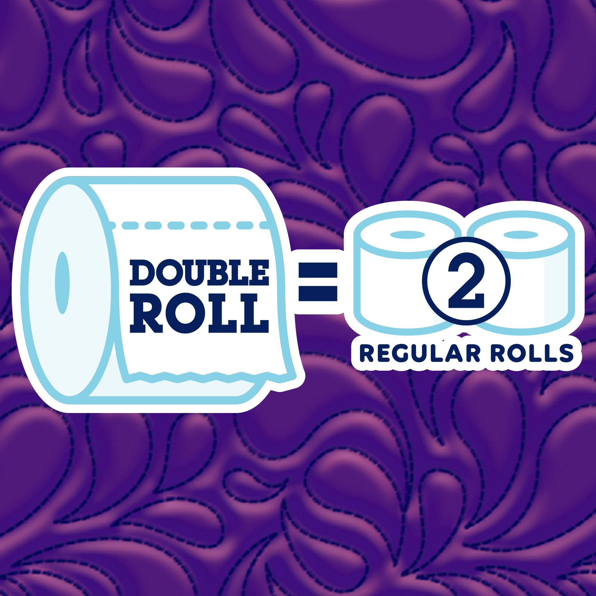 Quilted Northern Ultra Plush Toilet Paper, 12 Double Rolls, 12 = 24 Regular Rolls - Image 7