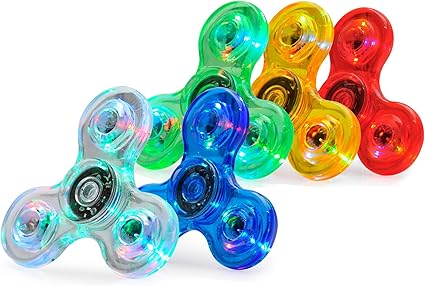 clear fidget spinner