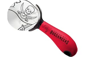SPORTSVAULT Sports Vault NFL Tampa Bay Buccaneers Pizza Cutter , 7.9" x 3.1"