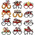 Affrolling 48 Pcs Derby Horse Paper Eyeglasses Bulk Horse Racing Party Photo Prop Decoration for Derby Day Party Supplies Competition Birthday, 12 Styles