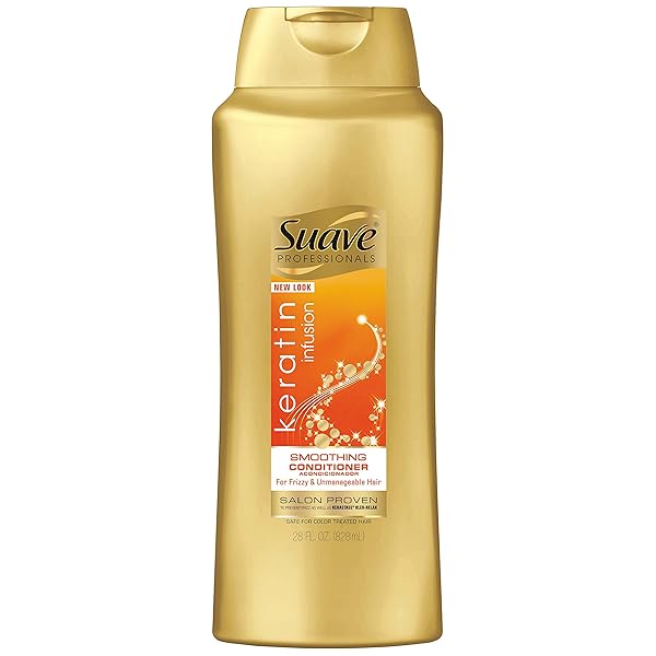 SUAVE PROFESSIONALS KERATIN INFUSION SHINE CONDITIONER 28 OUNCE