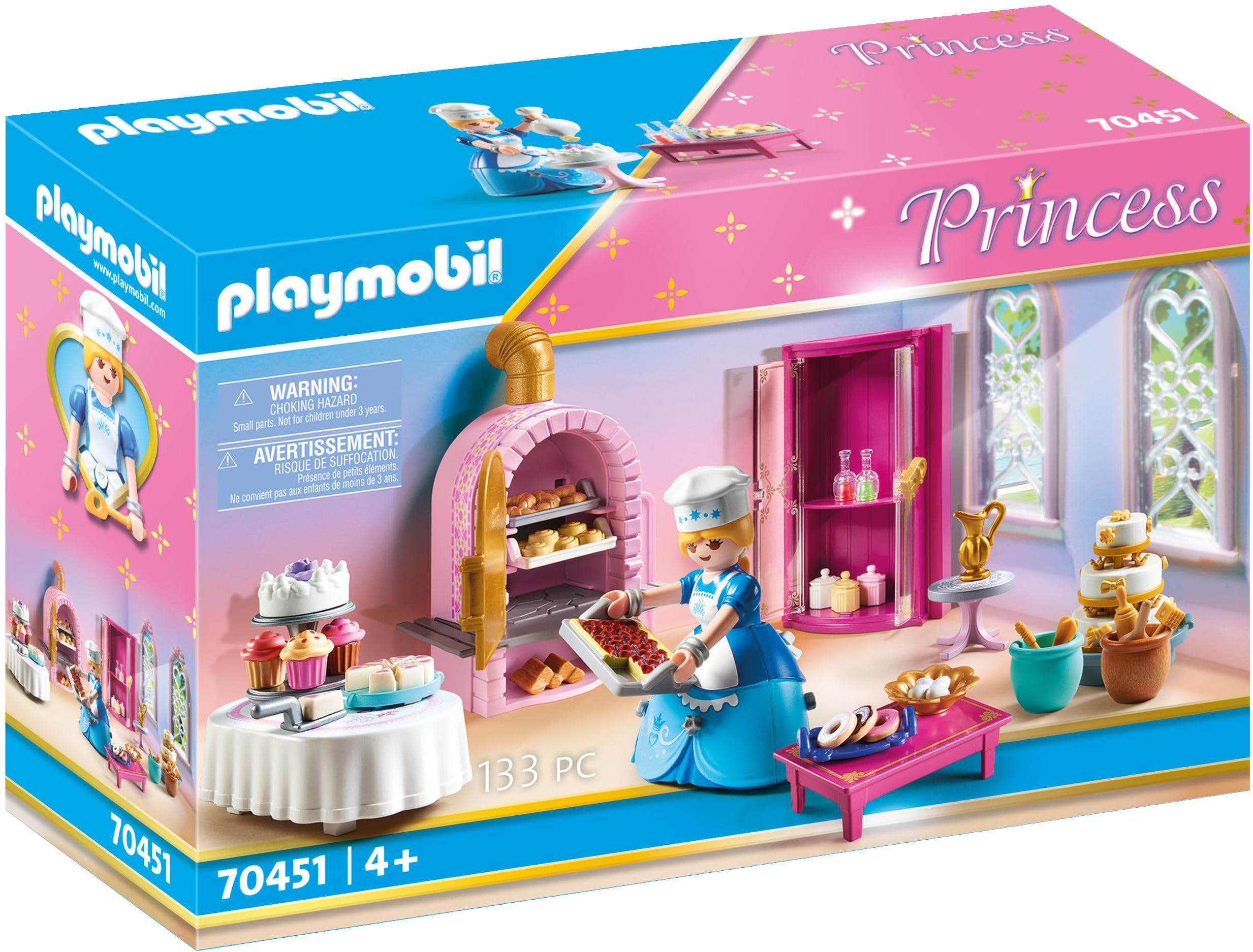 Playmobil 70451 Princess Castle Bakery, magical world for princes and princesses, fun imaginative role-play, playset suitable for children ages 4+ — image 1