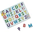 Melissa & Doug Disney Classics Alphabet Wooden Peg Puzzle (26 pcs)