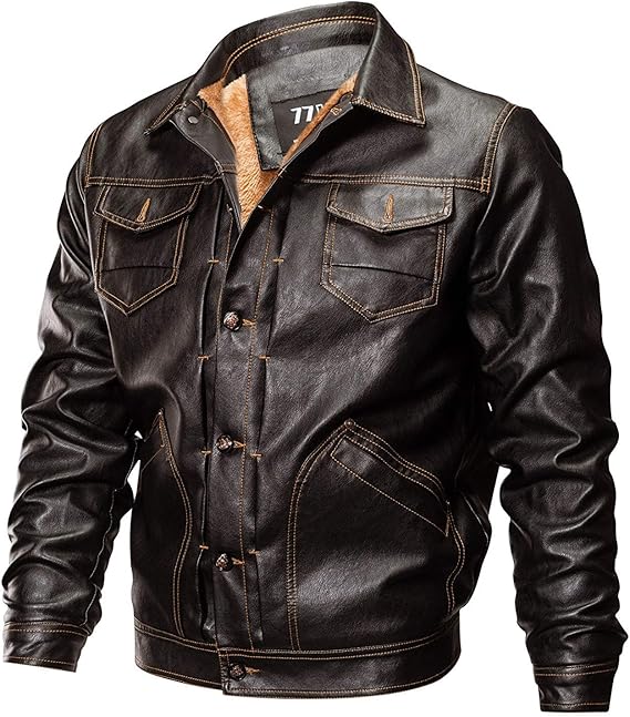 Giacca da motociclista in pelle Heritage Sportsnero da Uomo | IT