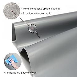NIERBO 150 inch Metal Projector Screen Ambient