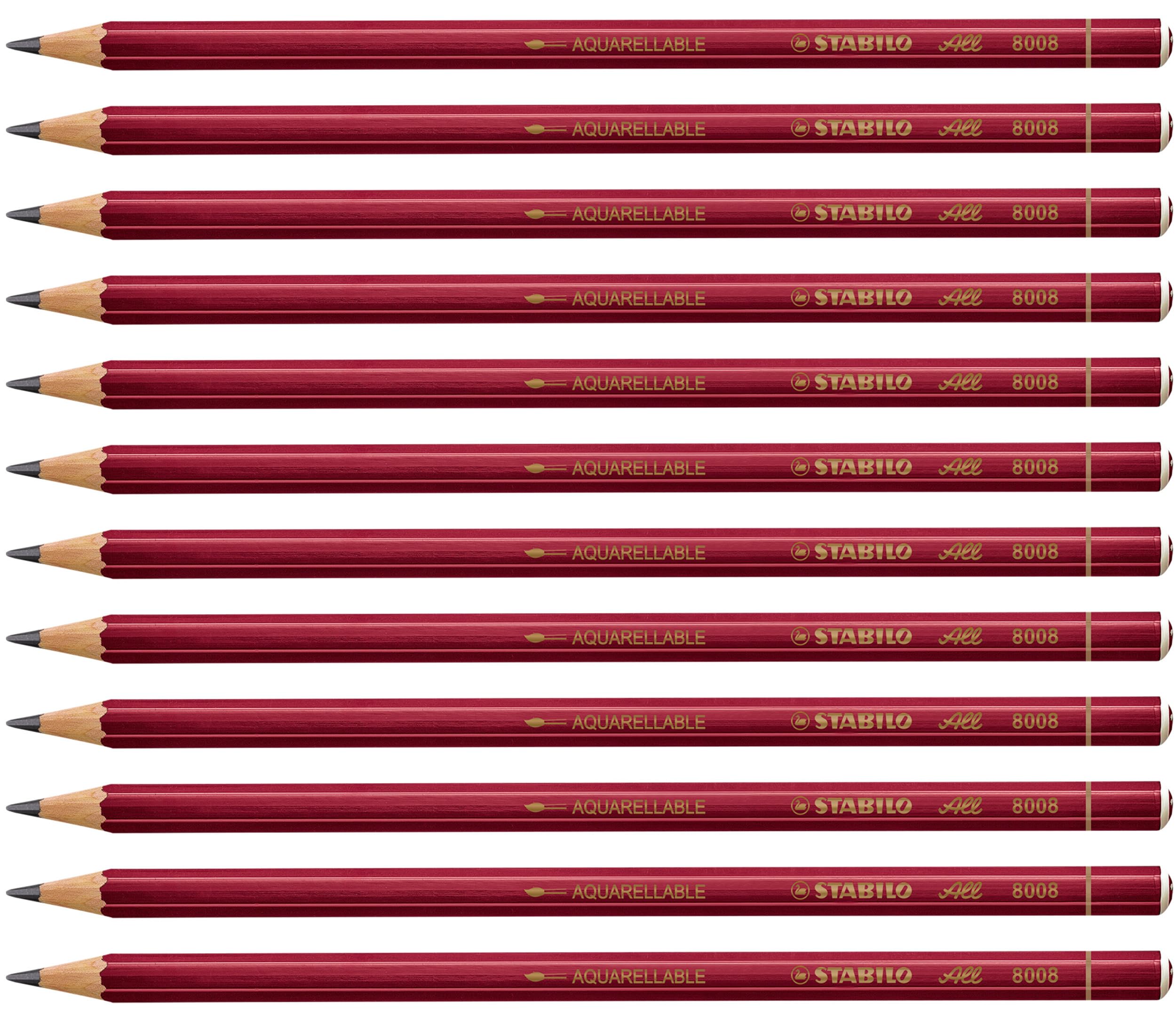STABILO All - Coloured and Graphite Pencil - Pack of 12 - Graphite — image 1