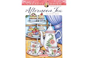 Creative Haven Afternoon Tea Coloring Book