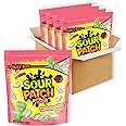 SOUR PATCH KIDS Watermelon Soft & Chewy Candy, Family Size, 4 - 1.8 lb Bags