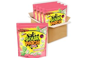 OREO SOUR PATCH KIDS Watermelon Soft & Chewy Candy, Family Size, 4 - 1.8 lb Bags