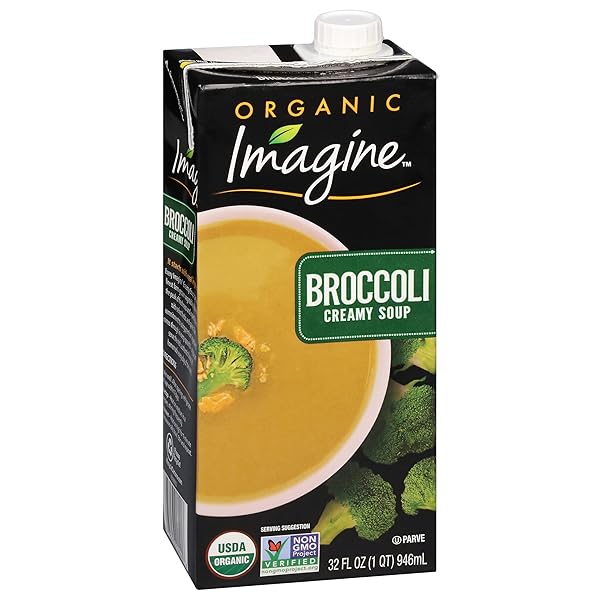 IMAGINE ORGANIC CREAMY BROCCOLI SOUP 32 OZ
