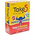 AMIGO Take 5: Two Games in One – U.S. Version of 6 Nimmt! with Take A Number (X Nimmt!) Included, Yellow/Red