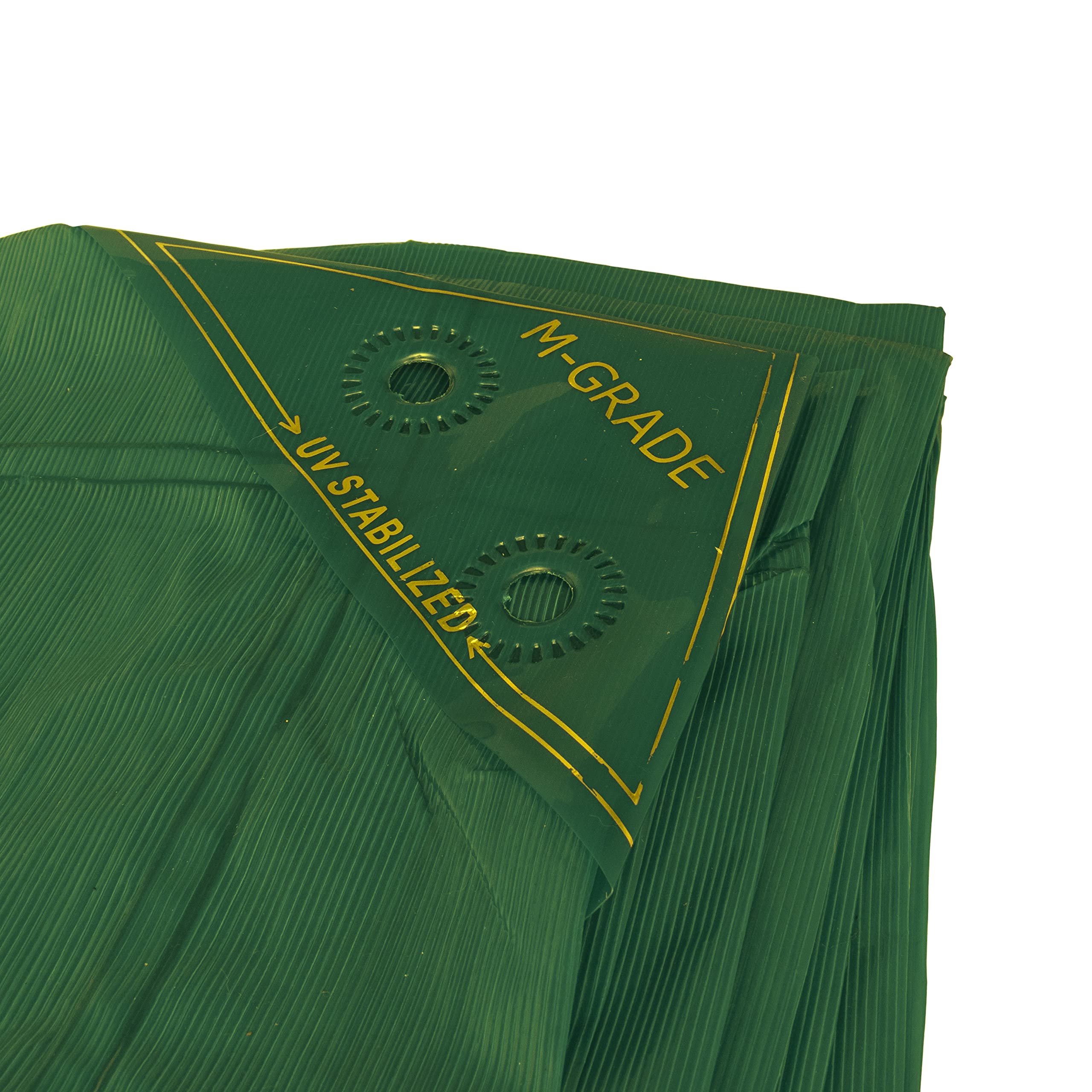 Impact and tear resistant tarp lldpe waterproof tarpaulin -premium Linear Low-Density Polyethylene in forest green (3m x4m)