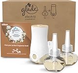 Glade Plug In Air Freshener Holder and Refills Sandalwood Jasmine 3 x 20ml view 1